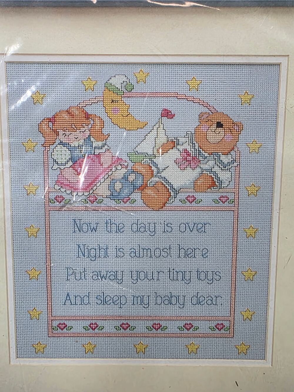 VTG Dimensions Cross Stitch Kit- Sleep My Baby Dear